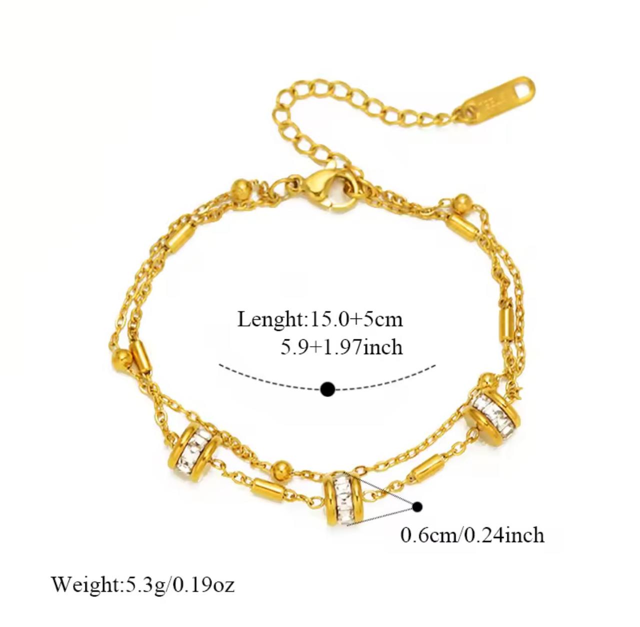 Liora Charm Armband – 316 Edelstahl