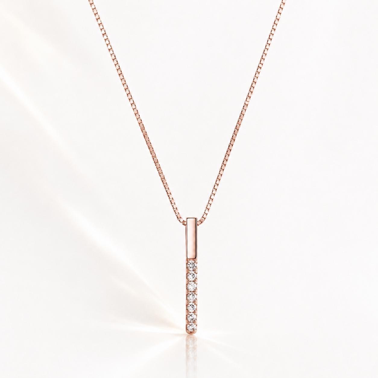 Auris Halskette-Rosegold